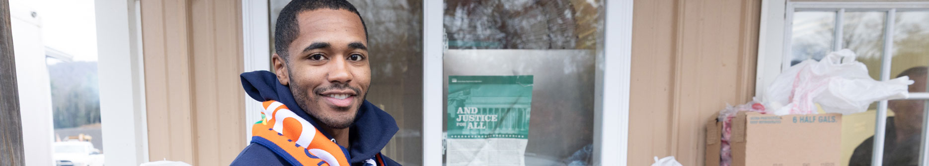 Regional Food Bank Davenport distribution worker