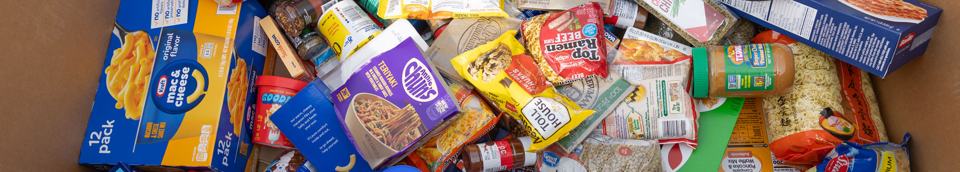 RFB Neighborhood food drive - various food